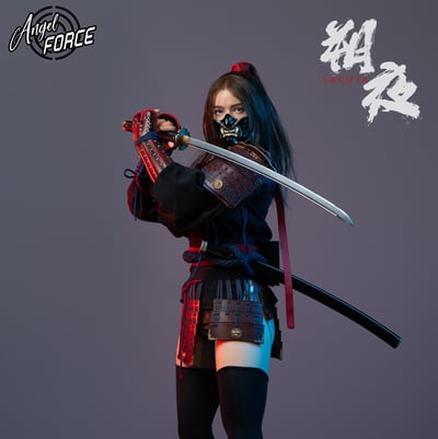 【預購】月下遊俠 Angel Force系列 1/3矽膠可動「朔夜」（黑色ver.）X 開天工作室1