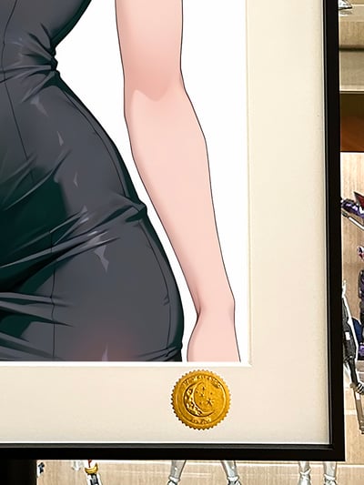 【預購】七龍珠《臉紅18號》裝飾畫 X 星空工作室4