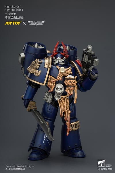 【預購】午夜領主 暗夜猛禽隊員1 JT04698 X JOYTOY6