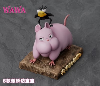 【現貨秒發】宮崎駿 桌面小擺件系列 睡眠坊寶寶&傲嬌坊寶寶 X WAWA-Studio5