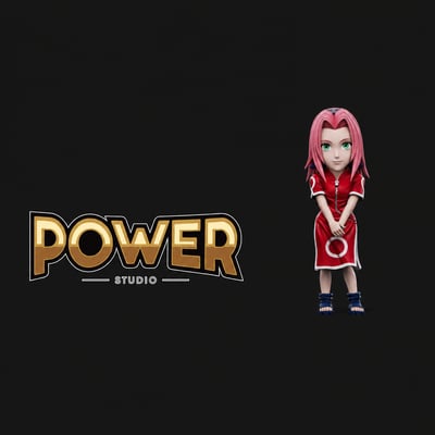 【預購】火影忍者 童年12小強系列—小櫻 X Power-Studio1