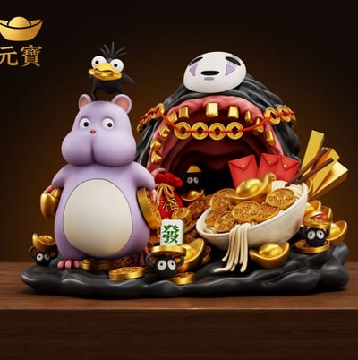 【預購】宮崎駿 三版本 鼠來寶招財坊寶寶 X 元寶工作室1