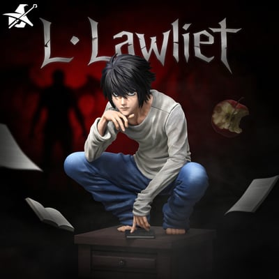 【預購】死亡筆記本 艾爾·羅萊特（L·Lawliet）X 巫師模玩1