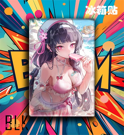 【預購】鳴潮《千咲》動漫裝飾畫&冰箱貼 X 巴洛克工作室3