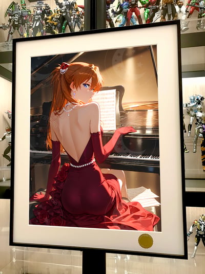 【預購】Eva《鋼琴明日香》動漫裝飾畫 X 星空工作室2