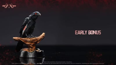 【預購】戀與深空 沙發系列第一彈 乙女向私訂雕像 烏鴉哥 秦澈 黑色曼陀羅 X Biggest-Man studio 【BM studio】3