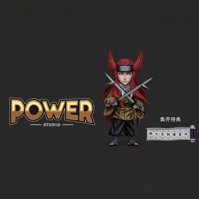 【預購】火影忍者 林檎雨由利 X Power-Studio1