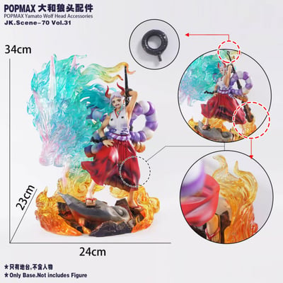 【預購】海賊王 POPMAX大和狼頭配件 X JacksDo7