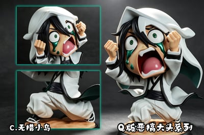 【預購】死神 Q版 惡搞大頭系列 藍染+葛六+小烏 X Cheng8