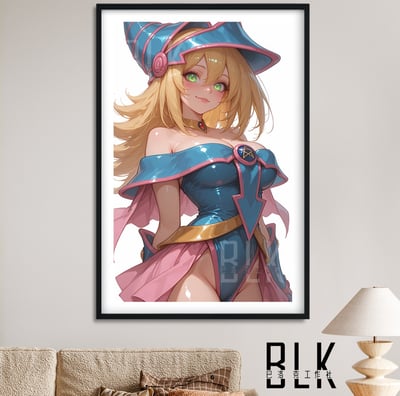 【預購】遊戲王《魔術女孩》裝飾畫&冰箱貼 X 巴洛克工作室1