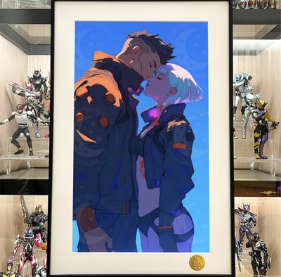 【預購】賽博朋克邊緣行者《露西大衛》動漫裝飾畫 X 星空工作室1