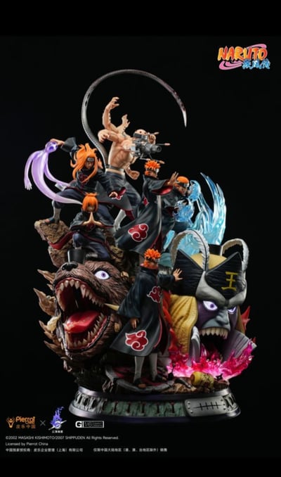 【代購】火影忍者 六道佩恩 X 雲頂摘星 正版授權2