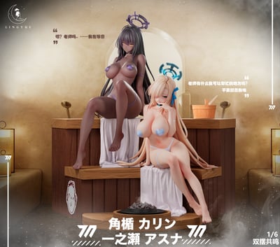 【預購】碧藍檔案 桑拿共鳴 明日奈&花凜 X 淩月工作室2