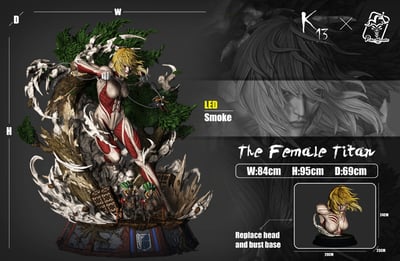 【預購】進擊的巨人 九大巨人共鳴 之鎧之巨人 X K13工作室＆鬼牌工作室1