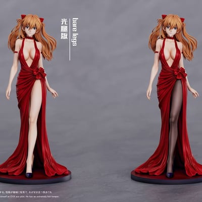 【售罄展示追加請私訊客服@toystationtw】Eva新世紀福音戰士 雙版本 禮服明日香 X WAWA工作室1