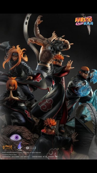 【代購】火影忍者 六道佩恩 X 雲頂摘星 正版授權3