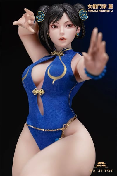 【售罄展示追加請私訊客服@toystationtw】女格鬥家 麗 HJ001 X HeiJi Toys6