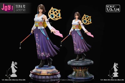 【預購】最终幻想FF10 雙比例 尤娜2.0 X Joy Station3