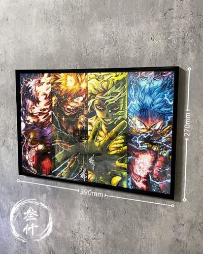 【預購】我的英雄學院《更に向こうへ》裝飾畫 X 3000painring繪製3