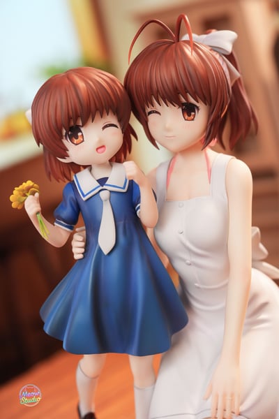 【售罄展示追加請私訊客服@toystationtw】CLANNAD 圓夢母女 古河渚與岡崎汐 X 喵嗚工作室4