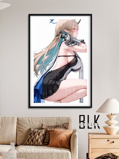 【預購】鳴潮《蹲姿卡提希婭》動漫裝飾畫&冰箱貼 X 巴洛克工作室2