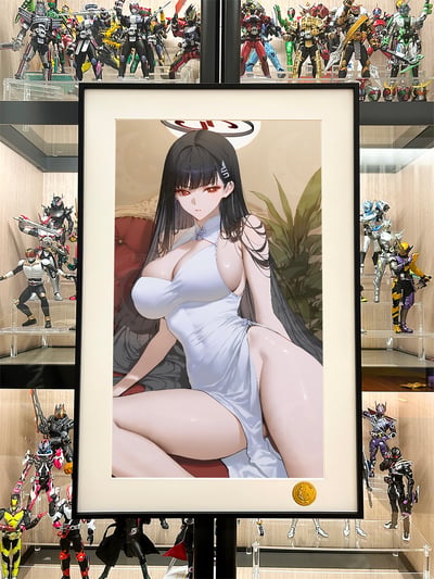 【預購】蔚藍檔案《旗袍莉音》裝飾畫 X 星空工作室2