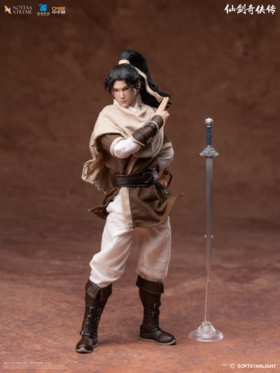 【預購】仙劍奇俠傳 1/12布衣可動人偶 李逍遙 X 非玩玩具5