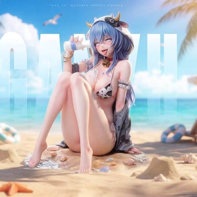 【預購】原神 甘雨·椰奶海風 X 粉蘑菇工作室1