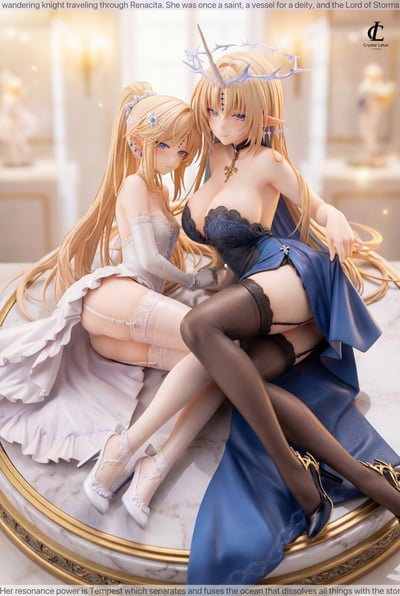 【預購】鳴潮 大小卡雙人組 卡提希婭 X Crystal Louts3