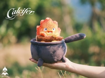 【預購】宮崎駿 卡西法 CALCIFER 毛絨掛件 X NINETY SEVEN（玖柒）4