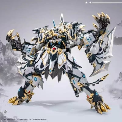 【售罄展示追加請私訊客服@toystationtw】白虎機甲武鬥版 CD-02U X 藏道模型1