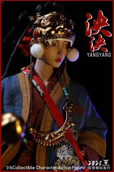 【售罄展示追加請私訊客服@toystationtw】時空少女系列 可動人偶 1/6長公主泱泱 TSG001 X 反骨模玩8