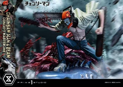 【預購】《鏈鋸人：蕾塞篇》電次&畢姆 CMCSM-01/S 雕像 X Prime 1 Studio (P1S) 正版授權4