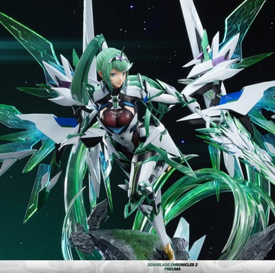 【預購】異度之刃2 周年款典藏級雕像 豪華戰鬥服小綠 X ORIGIN-Studio1