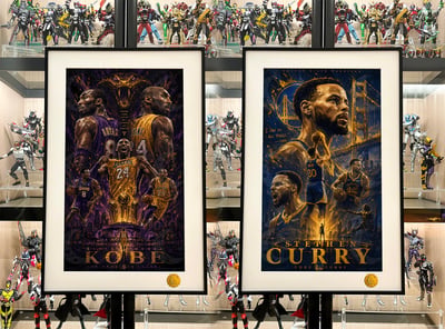 【預購】NBA《王朝-艾弗森》動漫裝飾畫 X 星空工作室6