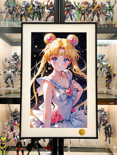【預購】美少女戰士《玫瑰水兵月》動漫裝飾畫 X 星空工作室2