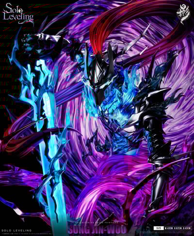 【預購】我獨自升級 收藏級別雕像001 君王-程肖宇 X 掠影工作室9