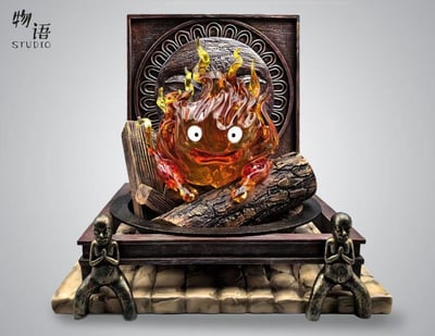 【現貨秒發】宮崎駿 霍爾的移動城堡 桌面系列第一彈 卡西法 X 物語工作室4