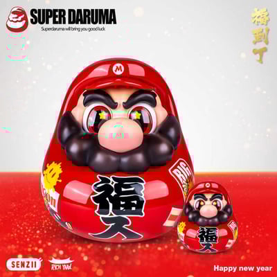 【預購】超級達摩SuperDaruma 超級達摩《福入》( 優惠價格至01/15截止 ) X SENZII千記商行1