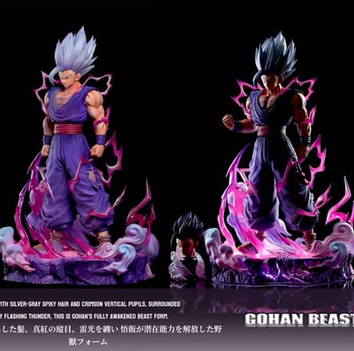 【預購】七龍珠 系列第一彈-野獸悟飯 X ZegaTian至高天模玩1