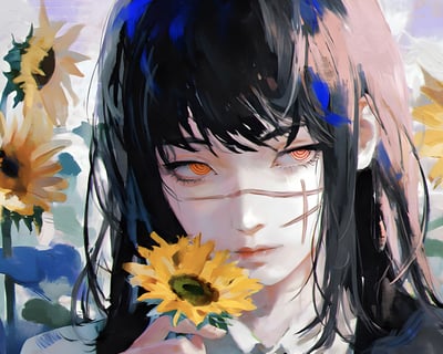 【預購】鏈鋸人《夜》動漫二次元裝飾畫 X H2工作室4