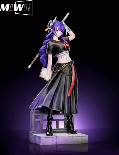 【預購】原神 雷電-影學姐x神子學姐 X Miwu工作室4