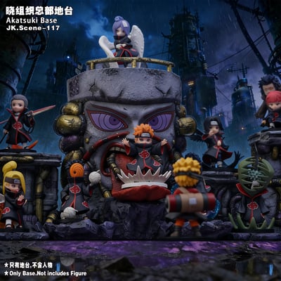 【售罄展示追加請私訊客服@toystationtw】火影忍者 曉組織總部地台 X JacksDo3