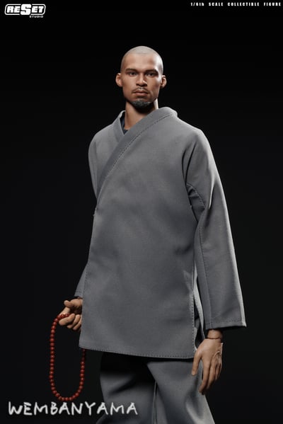 【預購】NBA 1/6可動人偶套裝【可動眼】文班亞馬雙造型 X Reset-Studio10
