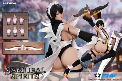 【售罄展示追加請私訊客服@toystationtw】KID KING 可動人偶KKP006 侍魂 曉 伊呂波 X SNK 正版授權2