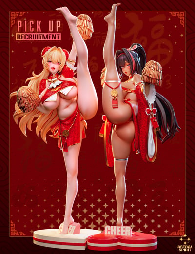 【預購】勝利女神：妮姬 啦啦隊姐妹花 貝伊&克雷 X AstralSpirit星靈2