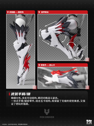 【預購】九尾狐-妲己 拼裝可動模型 X 聖斯基+御模道22