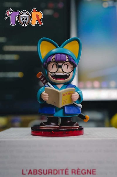 【售罄展示追加請私訊客服@toystationtw】怪博士與機器娃娃 阿拉蕾系列011 捧書阿拉蕾 X TOR-Studio7