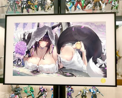 【預購】碧藍航線《躺姿武藏》遊戲動漫裝飾畫 X 星空工作室2