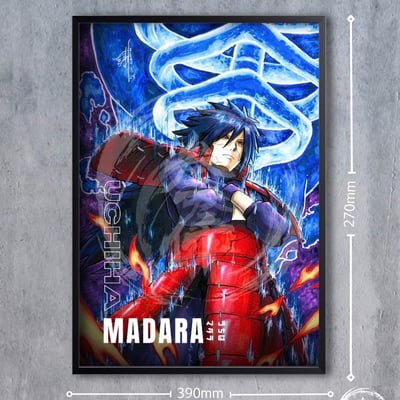 【預購】火影忍者《空に君臨する神》裝飾畫 X 3000painring繪製1